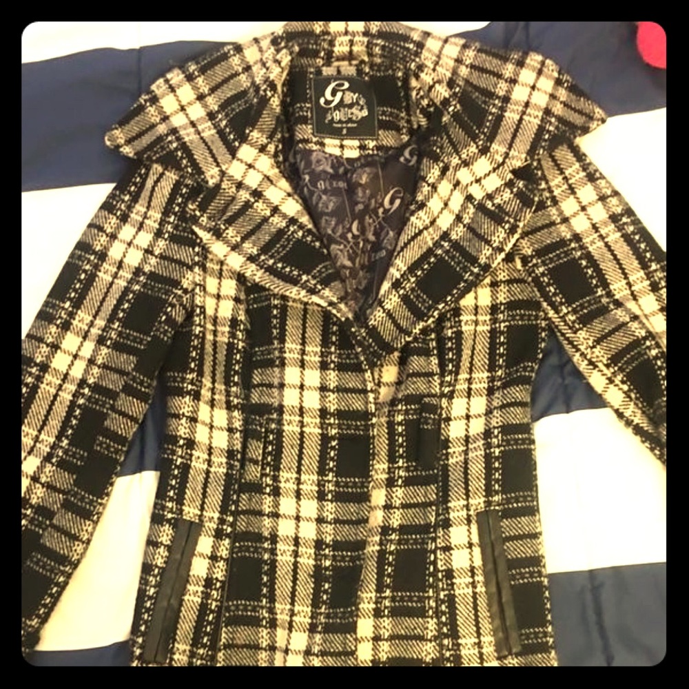 Plaid Guess Coat